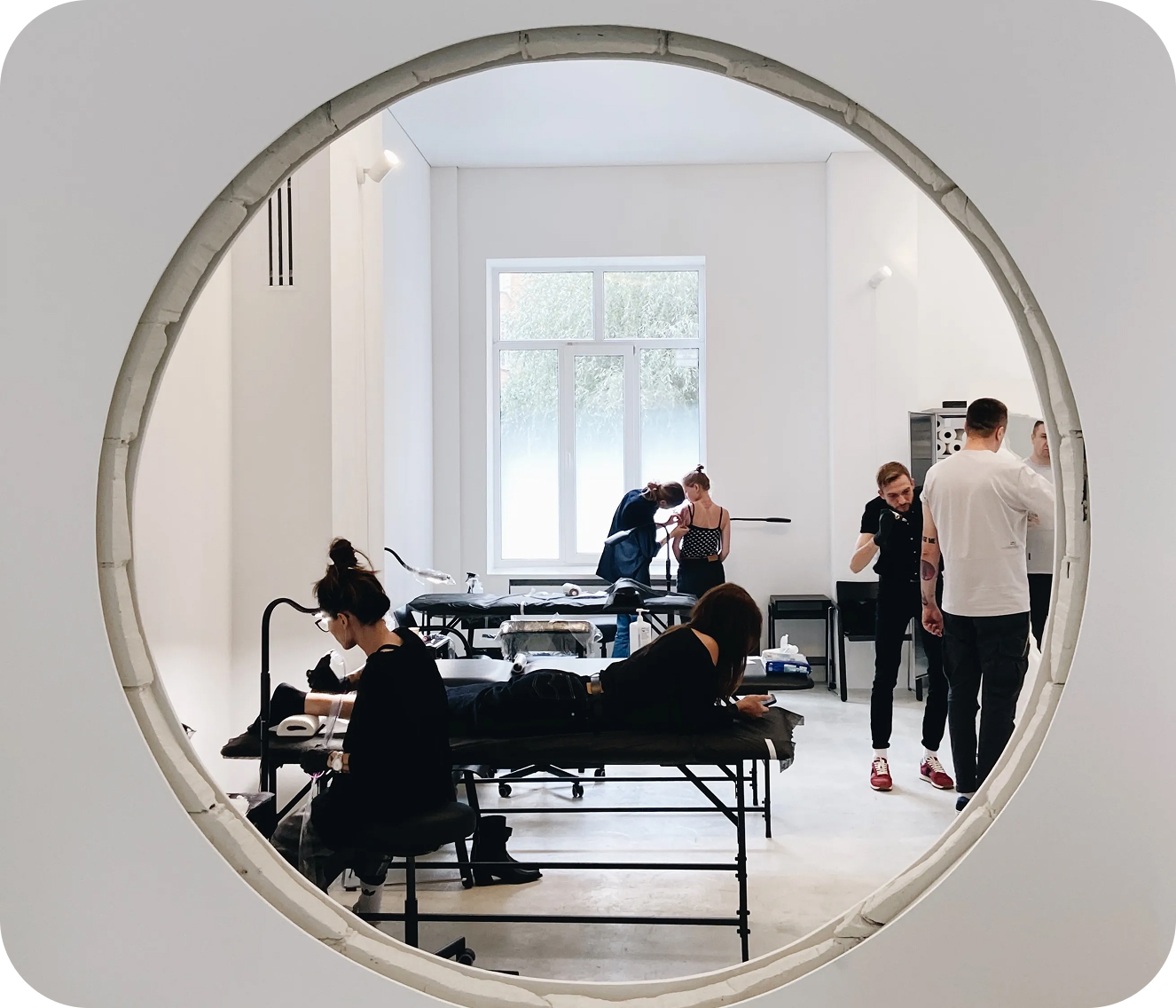 Studio interior